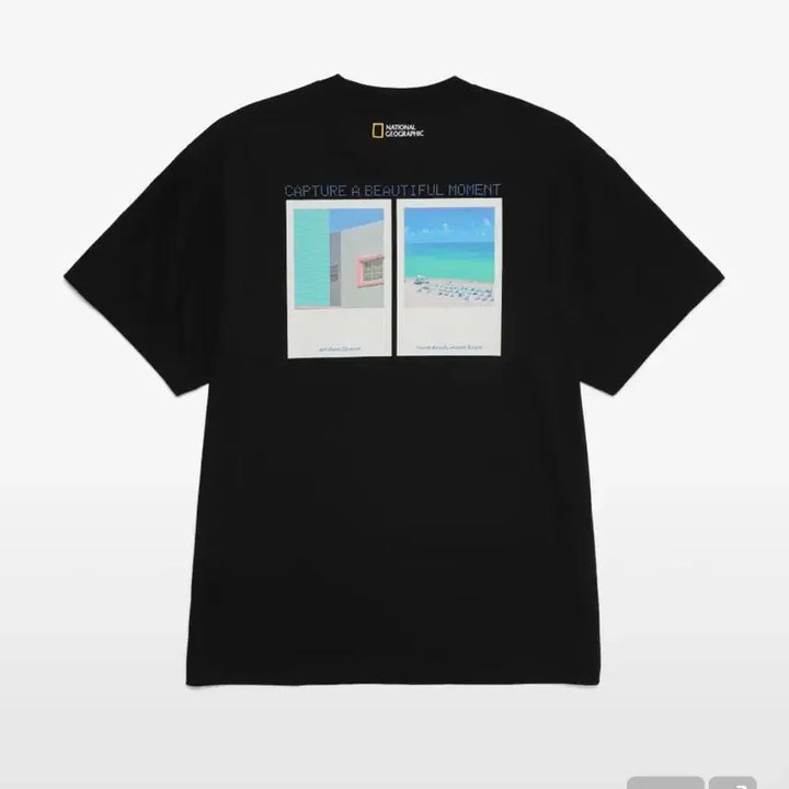 [BUNJANG] National Geographic Short Sleeve T-Shirt Black XXL / [110,XXL] 내셔널지오그래픽 반팔 BLACK 2