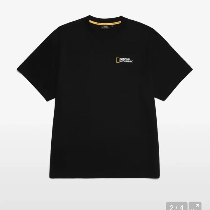 [BUNJANG] National Geographic Short Sleeve T-Shirt Black XXL / [110,XXL] 내셔널지오그래픽 반팔 BLACK 2