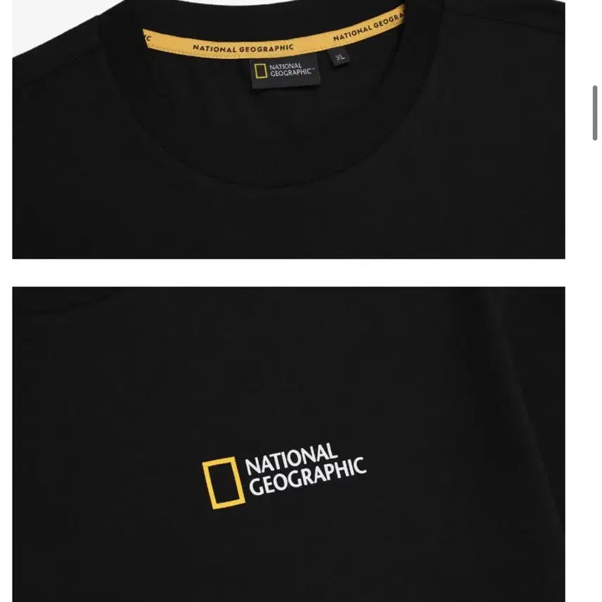 [BUNJANG] National Geographic Short Sleeve T-Shirt Black XXL / [110,XXL] 내셔널지오그래픽 반팔 BLACK 2