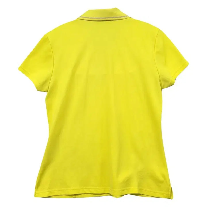 [BUNJANG] Yonex Yellow Functional Short Sleeve Polo Shirt 100 / 요넥스 옐로우 기능성 반팔 카라티 100