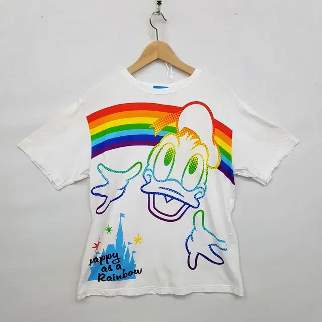 [BUNJANG] Disney Donald Duck T-Shirt / 도쿄 디즈니 도날드 티셔츠