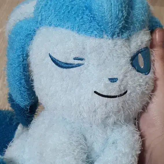 [BUNJANG] Banpresto Pokemon Sun &amp; Moon Relax Time Glaceon Plush / 급전) 포켓몬스터 썬&amp;문 반프레스토 릴렉스타임/휴식시간 글레이시아 인형