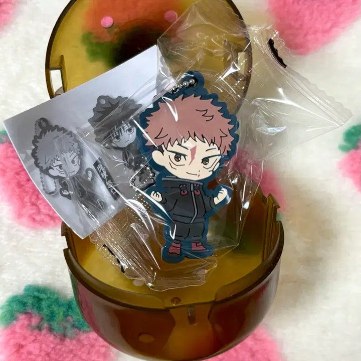 [BUNJANG] Jujutsu Kaisen Shibuya Incident Rubber Strap Gacha Keychain Yuji Itadori / 주술회전 사멸회유 러버 스트랩 가챠 키링 이타도리 유지 양도