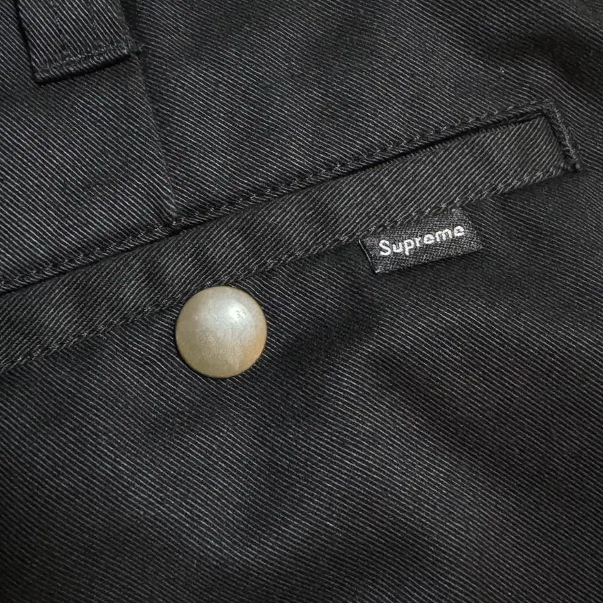 [BUNJANG] Supreme Work Chino Pants Black Size 30 / (30)슈프림 워크 치노 팬츠 블랙