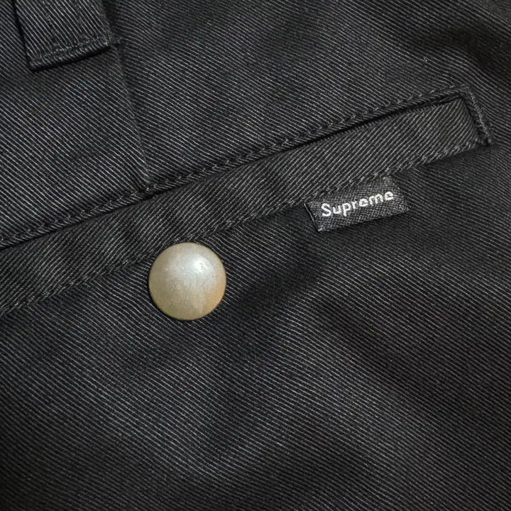 [BUNJANG] Supreme Work Chino Pants Black Size 30 / (30)슈프림 워크 치노 팬츠 블랙