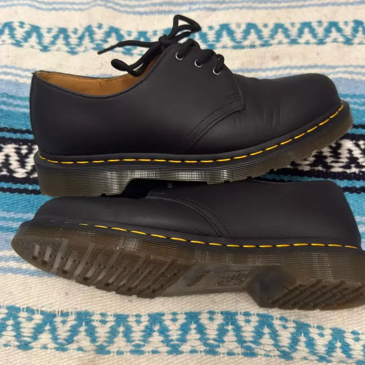 [BUNJANG] Dr. Martens 1461 3-Eye Black Smooth Leather Shoes UK 8 / 닥터마틴 1461 3홀 블랙 스무스 UK8