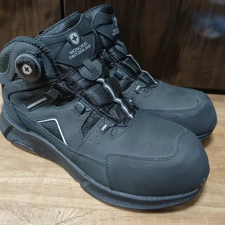 [SOLD OUT] 몽크로스 스위스 워커 부츠 안전화 블랙 275