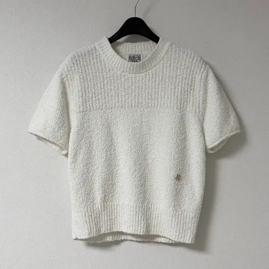 [BUNJANG] Marithe Francois Girbaud Short Sleeve Knit / 마리떼프랑소와저버 반팔 니트
