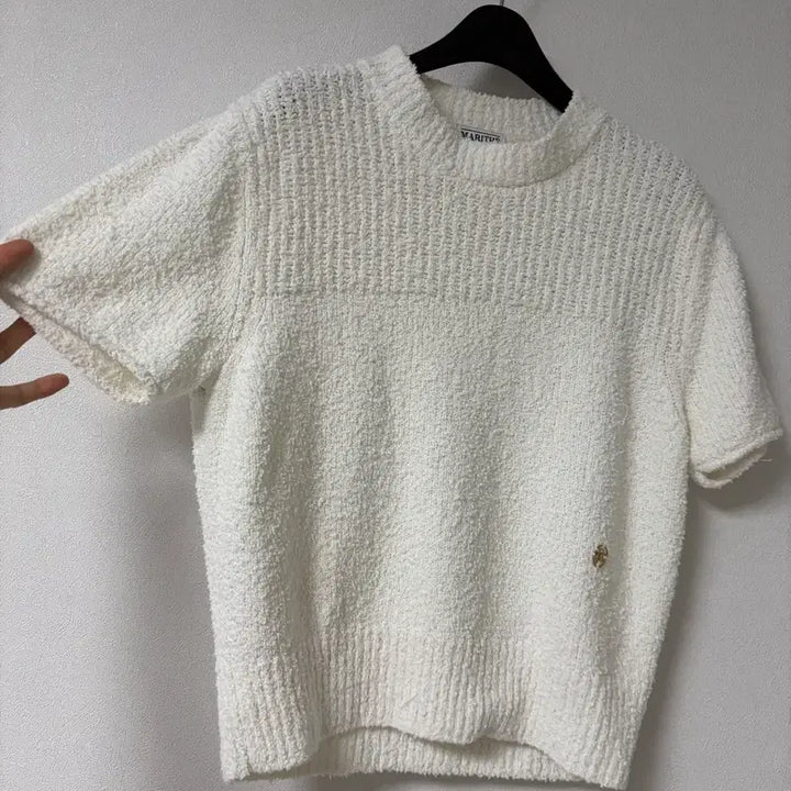 [BUNJANG] Marithe Francois Girbaud Short Sleeve Knit / 마리떼프랑소와저버 반팔 니트