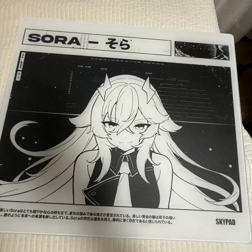 [BUNJANG] Gaming Glass Mousepad 450x400mm / 게이밍 유리패드 마우스패드