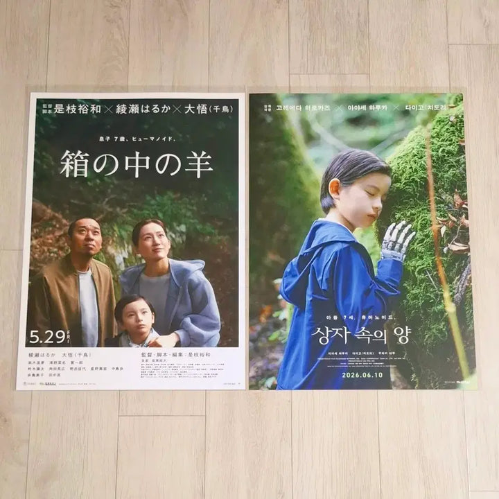 [BUNJANG] Sangja Sogui Yang A3 Posters Bundle Set / (2종일괄) 상자속의 양 포스터2종 일괄판매