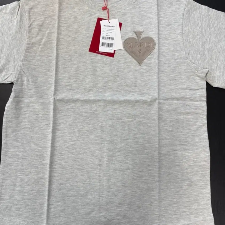 [BUNJANG] Mardi Mercredi Heart Logo Short Sleeve T-Shirt / 새상품 마르디 메르크디 하트 로고 반팔 티셔츠