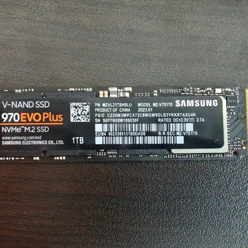 [BUNJANG] Samsung Electronics 970 EVO Plus 1TB NVMe M.2 SSD / [무료배송] 삼성전자 970 EVO Plus 1TB 판매합니다