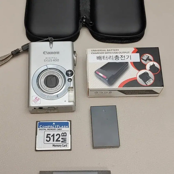 [BUNJANG] Canon IXUS 400 Digital Camera with 512MB Memory Card / 캐논 IXUS 400 디지털 카메라 512MB 메모리카드 포함