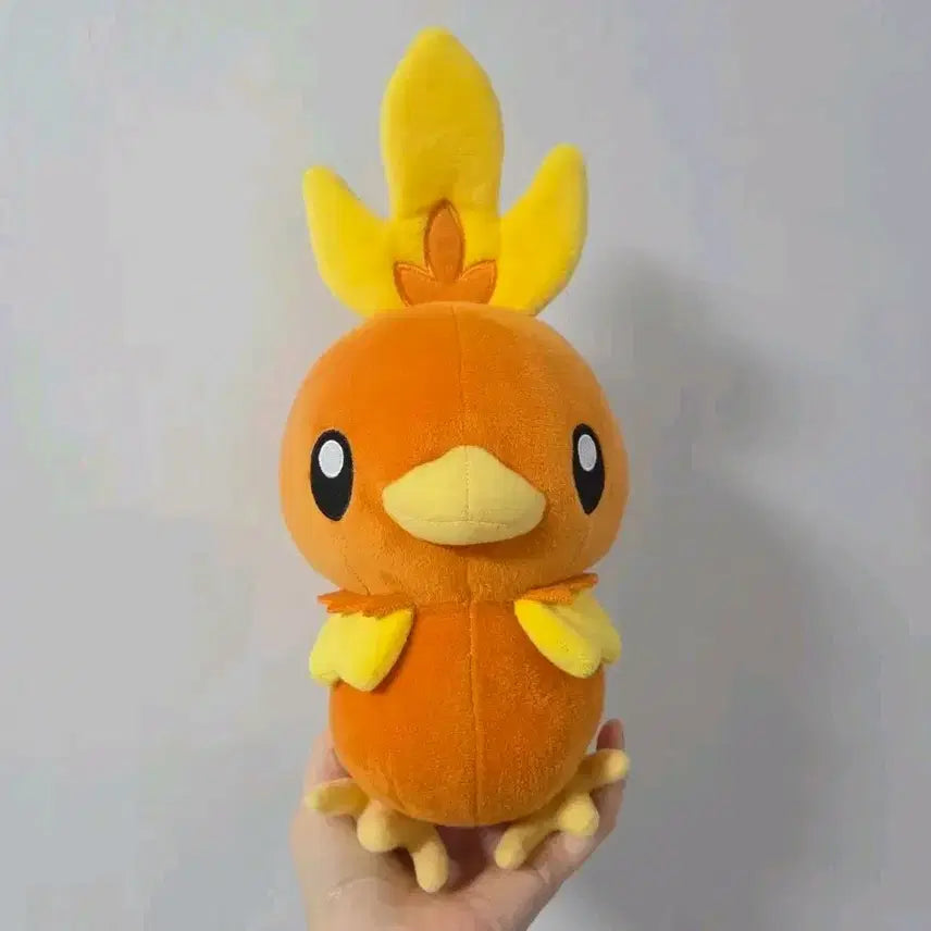 [BUNJANG] Official Pokemon Torchic Medium Plush Doll / [정품] 포케센 아차모 중형 누이 인형 포켓몬