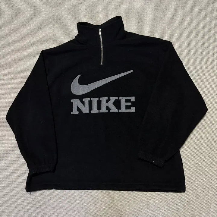 [BUNJANG] Nike Big Logo Half-Zip Fleece 105 / 나이키 빅로고 하프집업 플리스