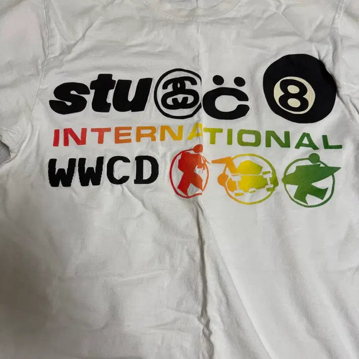 [BUNJANG] Stussy x CPFM International T-Shirt / 스투시 cpfm 인터네셔널 티셔츠