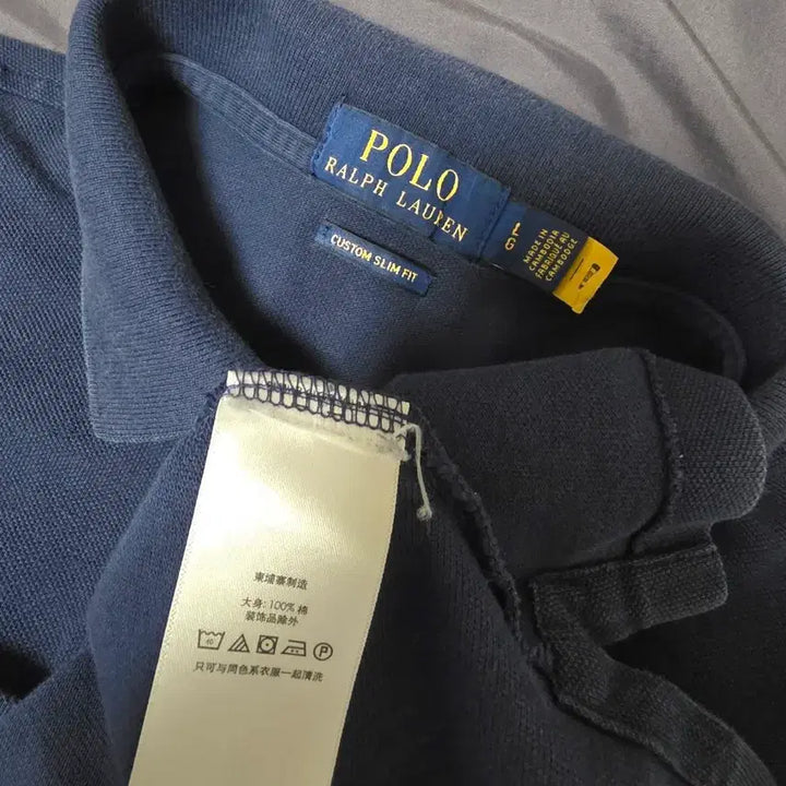 [BUNJANG] Polo Ralph Lauren Long Sleeve Collared Shirt Navy L / 폴로 랄프로렌 긴팔 카라티 네이비 L