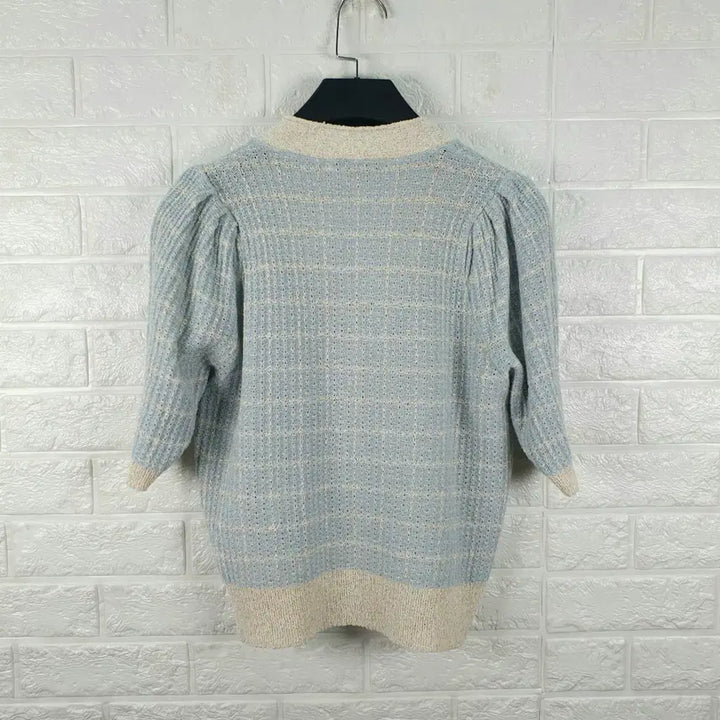 [BUNJANG] Kenneth Lady Short Sleeve Knit Cardigan / [55]케네스레이디 반팔 니트 가디건