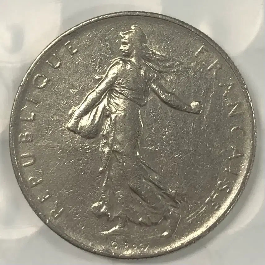 [BUNJANG] 1970 France 1 Franc Coin / 1970년 프랑스 1프랑 동전 D389