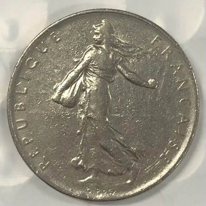 [BUNJANG] 1970 France 1 Franc Coin / 1970년 프랑스 1프랑 동전 D389