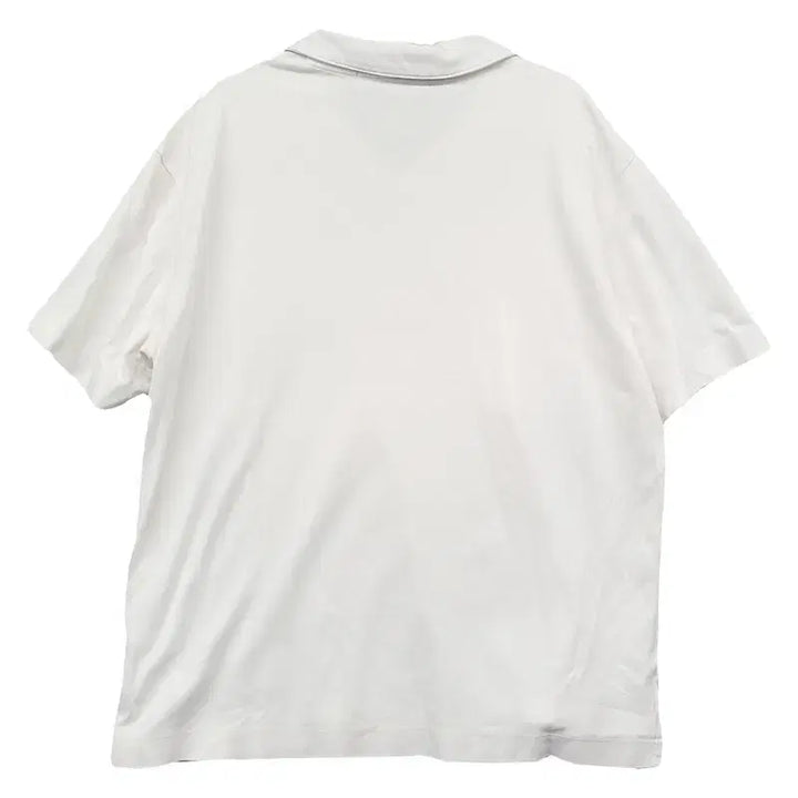 [BUNJANG] 8seconds White Short Sleeve Polo Shirt L / 에잇세컨즈 화이트 반팔 카라티 L