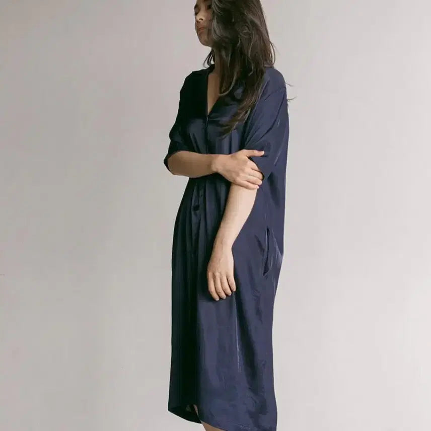 [BUNJANG] Urbanic 30 Satin Dress / 얼바닉30 새틴원피스