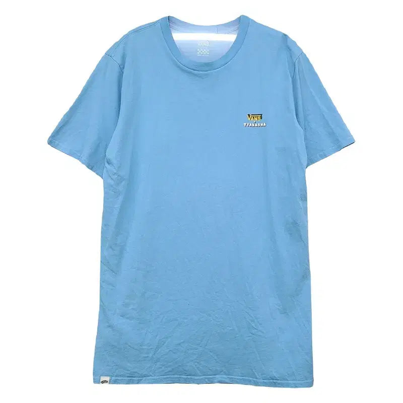 [BUNJANG] Vans Light Blue Short Sleeve T-Shirt LARGE / 반스 라이트 블루 반팔티 LARGE