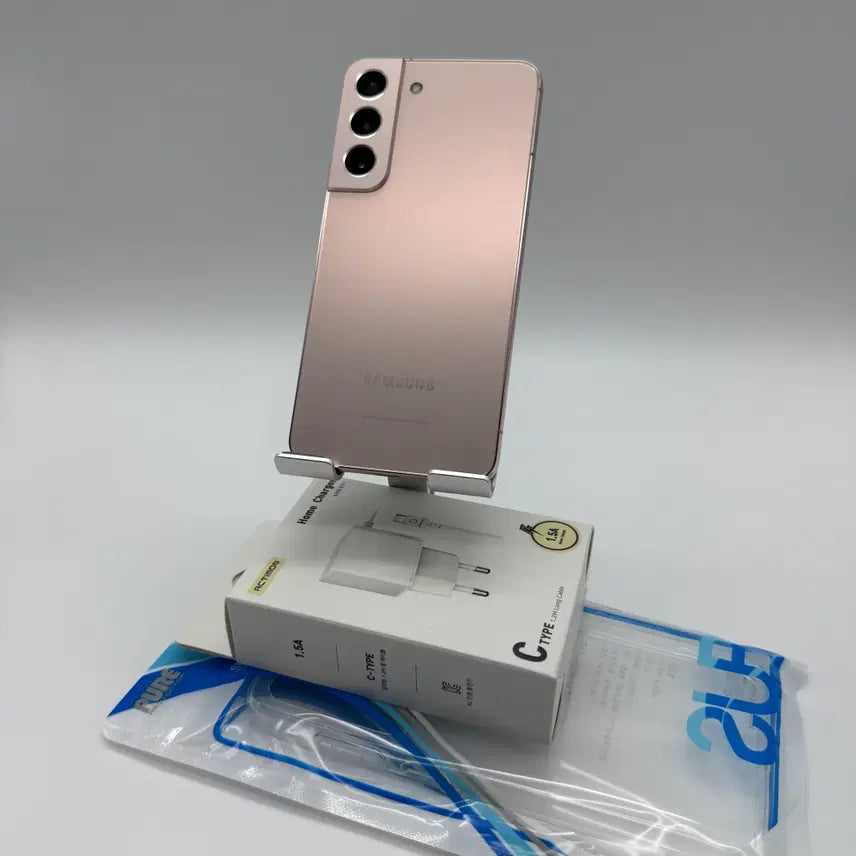 [BUNJANG] Samsung Galaxy S22 256GB Pink Gold Refurbished / 리퍼급]갤럭시S22 핑크골드 무잔상 최고등급
