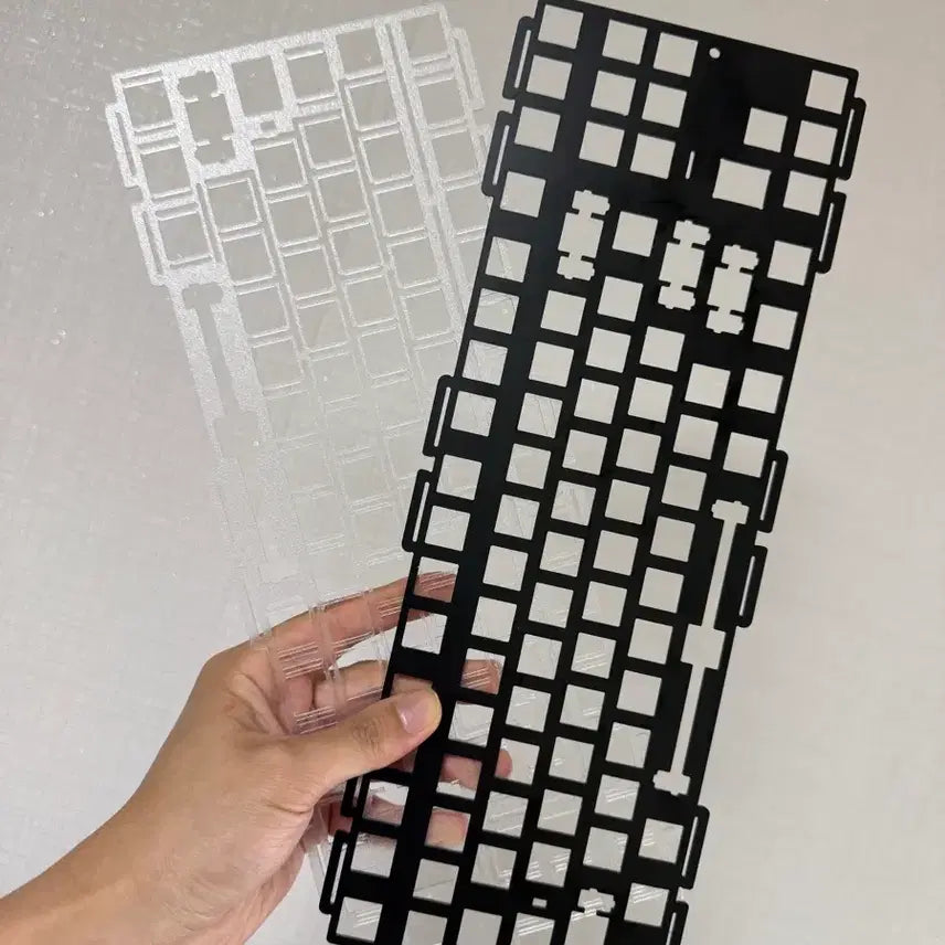 [BUNJANG] EVO80 Keyboard Plate (Transparent/Black) / EVO80 키보드 보강판