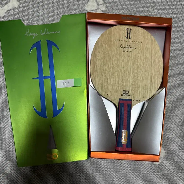 [BUNJANG] Hugo "Calderano ALXi" Table Tennis Blade with Joola, Tibhar, and Yasaka Rubbers / 휴고 라켓과 러버 판매합니다
