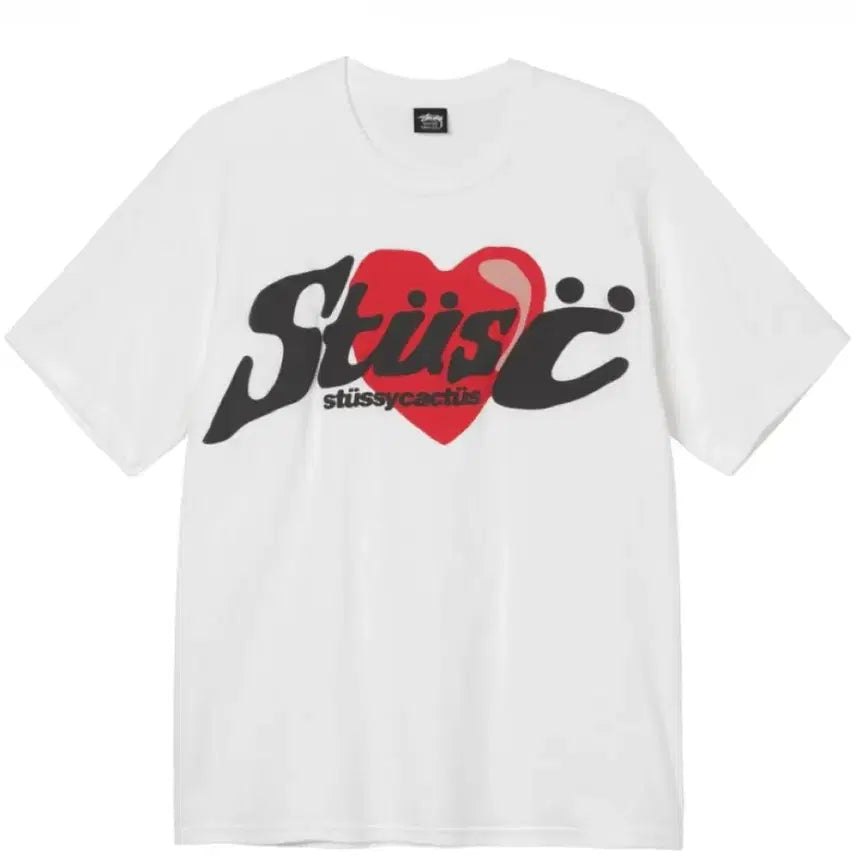 [BUNJANG] Stussy x CPFM Heart T-Shirt / 스투시 cpfm 하트 티셔츠