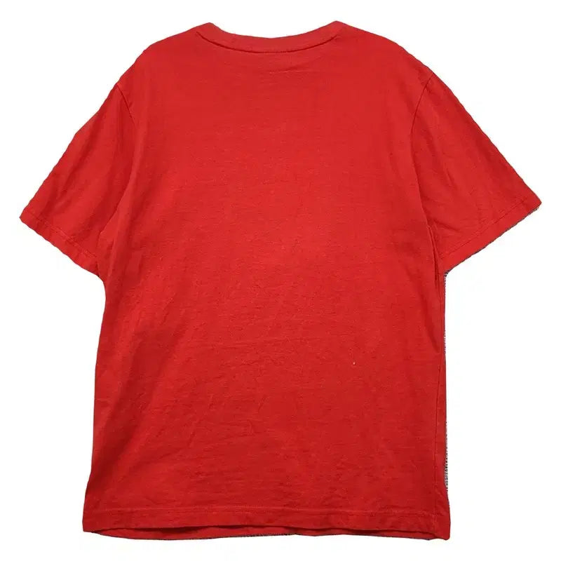 [BUNJANG] NBA Printing Red Short Sleeve T-Shirt Size S / 엔비에이 프린팅 레드 반팔티 S