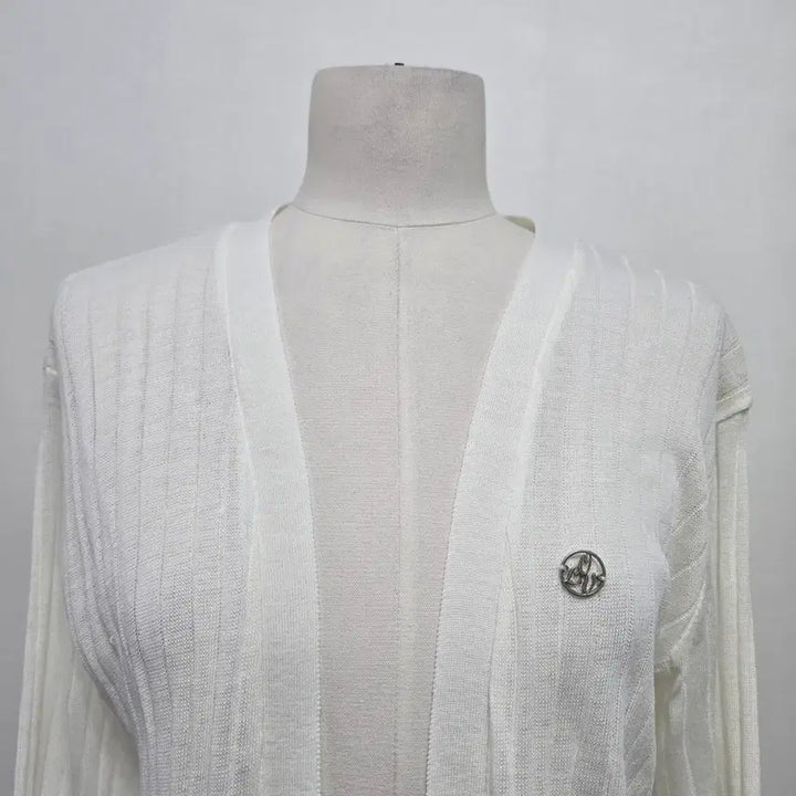 [BUNJANG] Olive des Olive White Knit Long Cardigan / 올리브데올리브 니트 롱 가디건