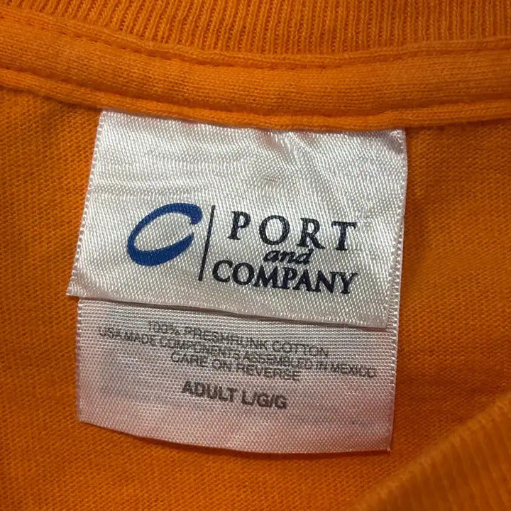 [BUNJANG] Hutton Hawk Walk 2006 Vintage T-Shirt Orange / 00s Vintage Hutton Hawk Walk 오렌지 반팔 티셔츠