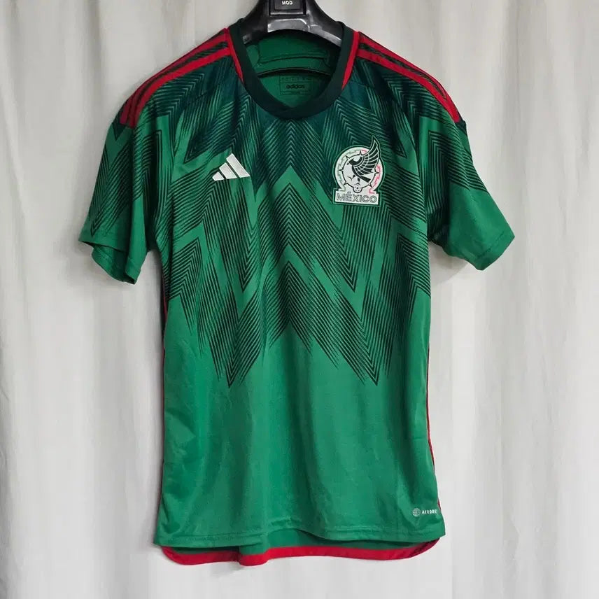 [BUNJANG] Adidas Mexico National Football Team 2022 Qatar World Cup Jersey T-Shirt (L) / 100 L 아디다스 멕시코 져지 반팔 티셔츠