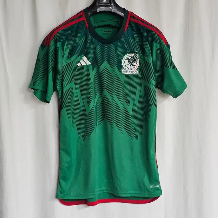 [BUNJANG] Adidas Mexico National Football Team 2022 Qatar World Cup Jersey T-Shirt (L) / 100 L 아디다스 멕시코 져지 반팔 티셔츠