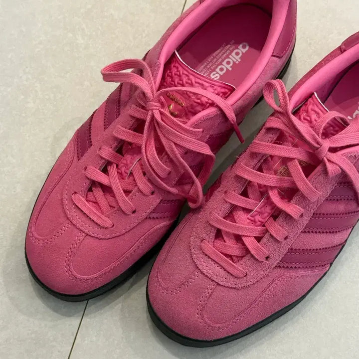 [BUNJANG] Adidas Gazelle Pink Suede Sneakers / 아디다스 가젤 핑크 스웨이드 운동화