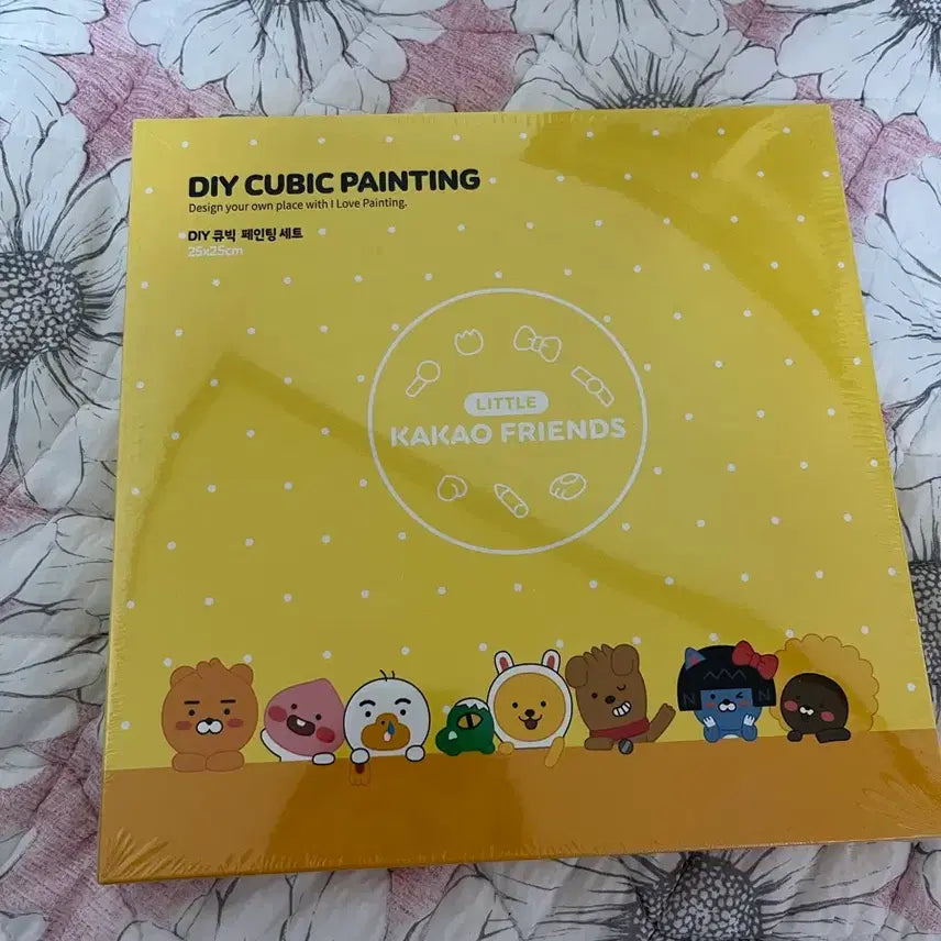 [BUNJANG] Kakao Friends Apeach Cubic Painting Set / 카카오프렌즈 어피치 큐빅 페인팅 세트 팝니다
