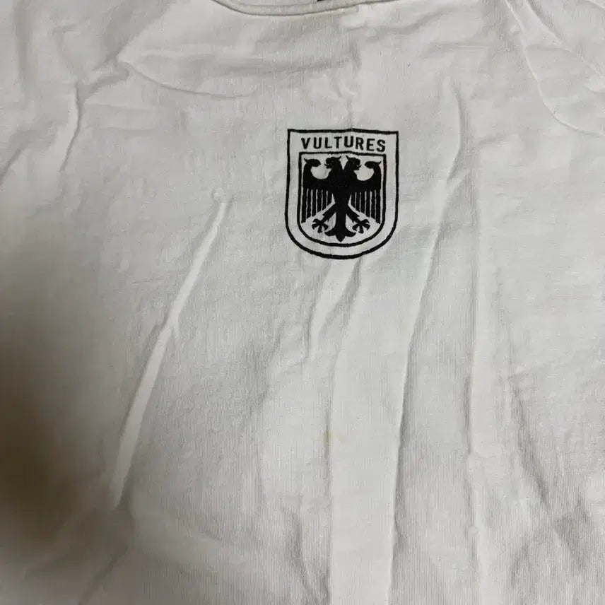 [BUNJANG] Yeezy x Vultures White T-Shirt / Yeezy 벌처 화이트 티셔츠