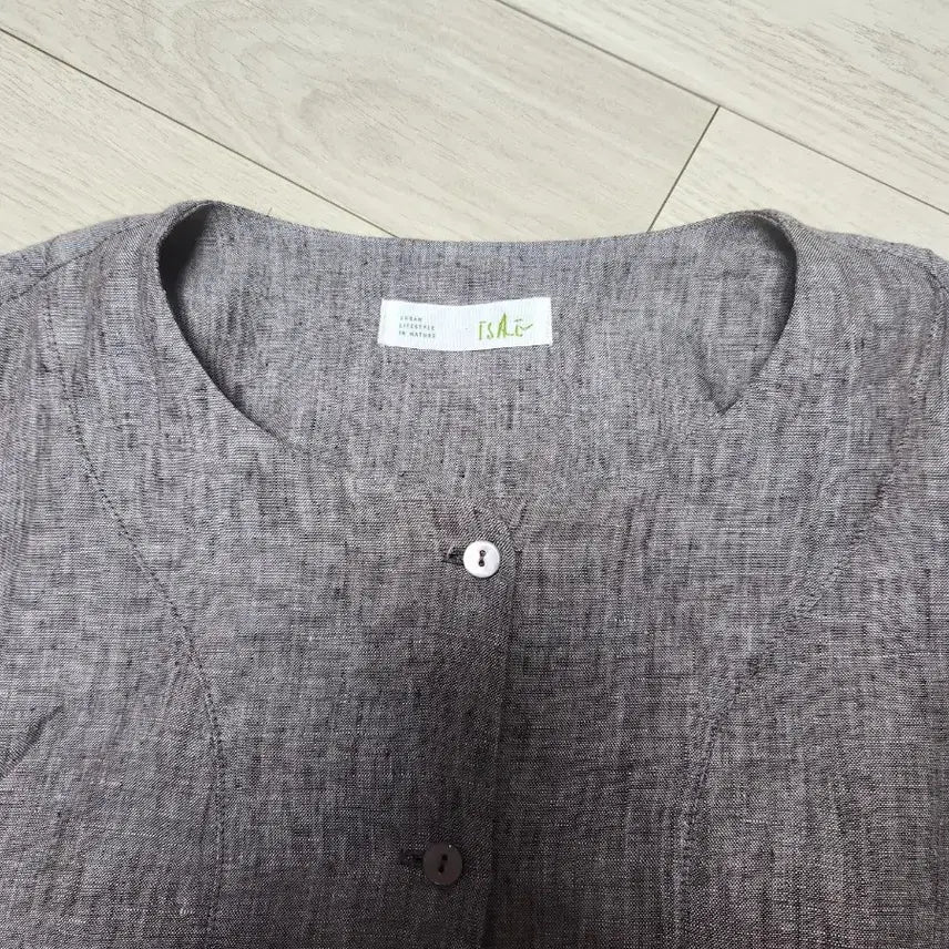 [SOLD OUT] 이새 린넨 셔츠 원피스