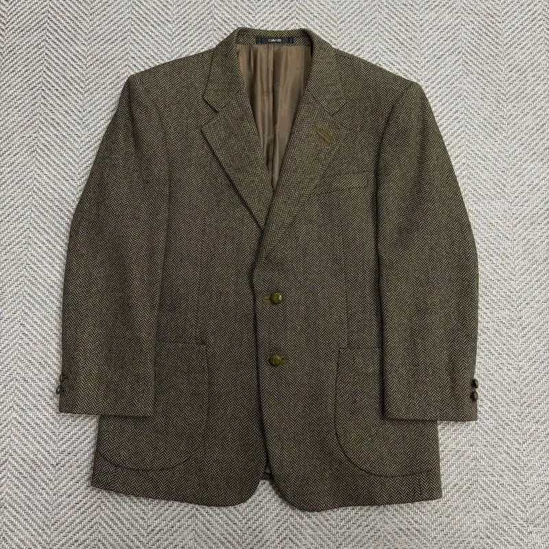 [BUNJANG] Daks Herringbone Wool Blazer v4515 / 닥스 헤링본 울 블레이저 v4515