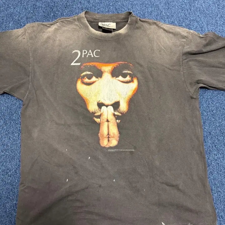 [BUNJANG] Saint Michael Black T-shirt L / 새인트미카엘 투팍 블랙 L