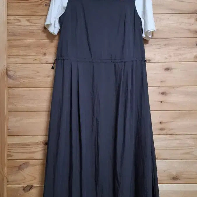 [BUNJANG] Studio LAP Long Dress Charcoal / studio LAP 바스락 롱원피스