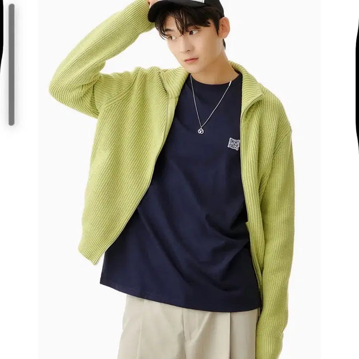 [BUNJANG] Diamond Rayla Long Sleeve Navy XL / <새것>[105,XL] 다이아몬드 레이라 롱슬리브 네이비