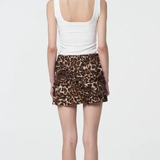 [BUNJANG] Settle for Moon Leopard Skirt / settle for moon 세틀포문 레오파드 스커트