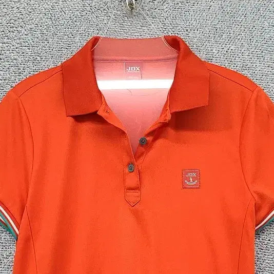 [BUNJANG] JDX Orange Golf Short Sleeve Polo Shirt Size 95 / JDX 오렌지 골프 반팔 카라티 95