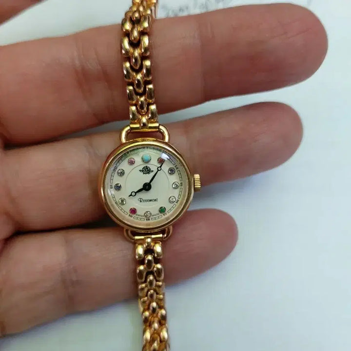 [BUNJANG] Rosemont Gold Plated Swarovski Cubic Women&