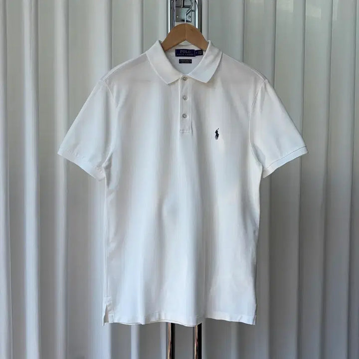 [BUNJANG] Polo Ralph Lauren White Polo Shirt M / 폴로 카라티