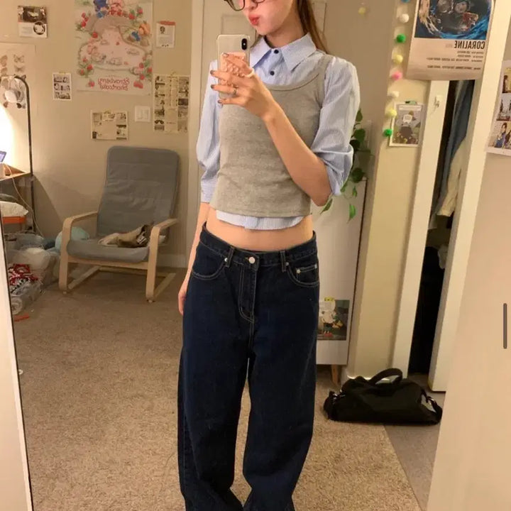 [BUNJANG] Vintage Denim Pants / 빈티지 데임 팬츠